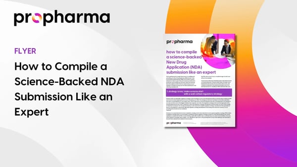 Thumbnail for How to Compile a Science-Backed New Drug Application (NDA) Submission case study