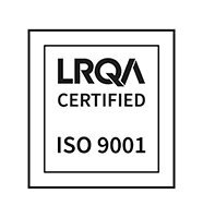 LRQA Certified ISO 9001 Logo